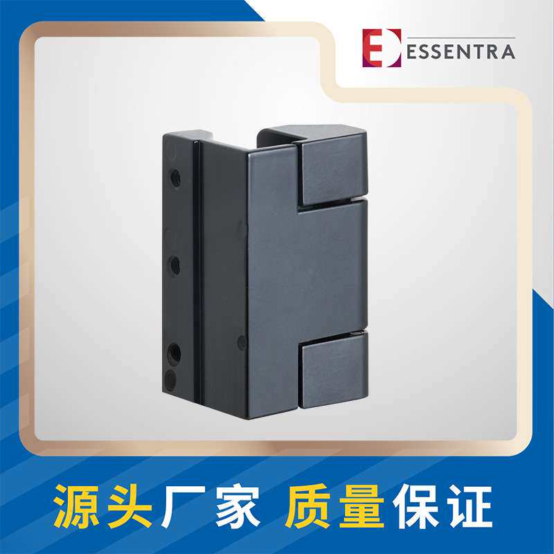 益升华恒珠HL213锌合金黑色配电柜铰链工业机械设备配电箱合页