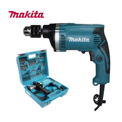 16MM件电钻套装工具套装72冲击钻牧田电钻HP1630KX3多功能冲击