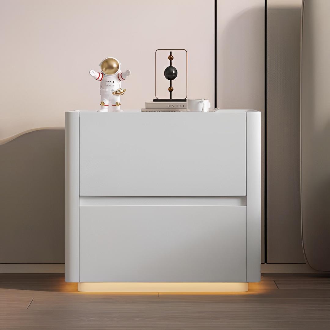 简约百搭床头柜精致洽谈会客室茶几储物柜办公室装饰创意时尚边柜