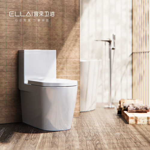 ELLAI宜来韶华虹吸无边旋冲马桶