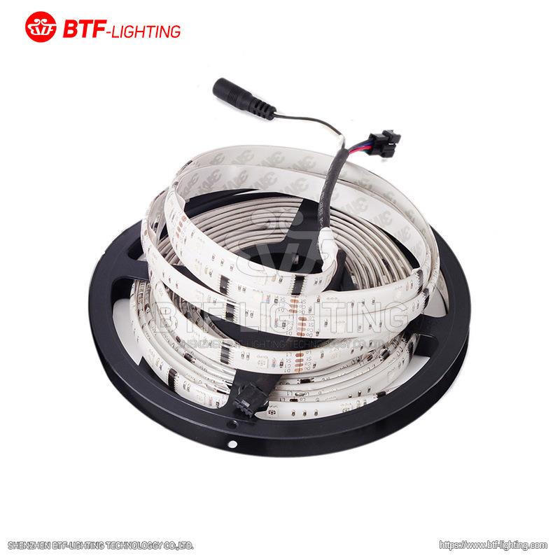 LED全彩LPD6803灯带12VRGB流星跑马30灯5050贴片可编程幻彩软灯条