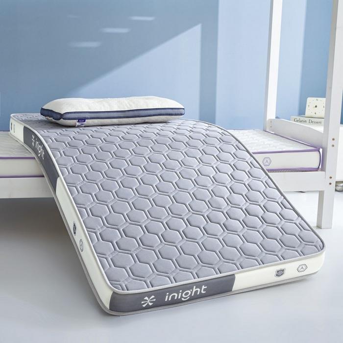 学生宿舍乳胶床垫榻榻米单人宿舍床垫上下铺针织棉乳胶海绵床垫子