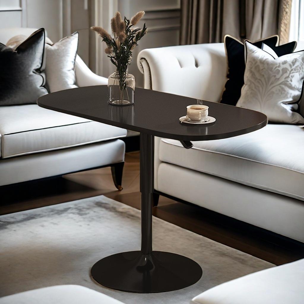 床边桌电脑升降桌工作台可移动客厅小桌子沙发边几家用卧室办公桌