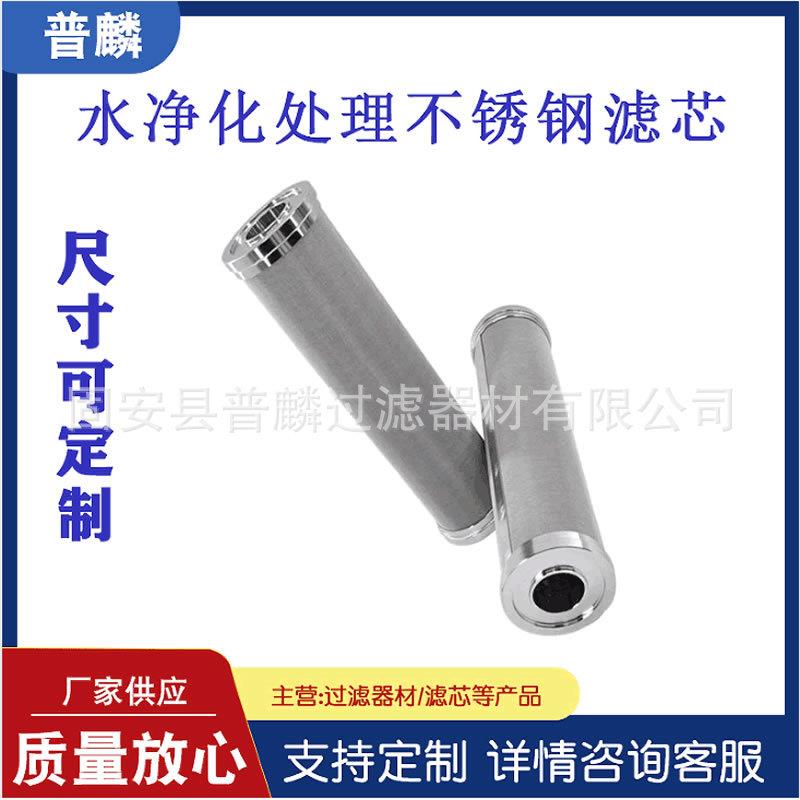 寸10寸12寸工业耐高温反冲洗滤芯304不锈钢水处理前置过滤器