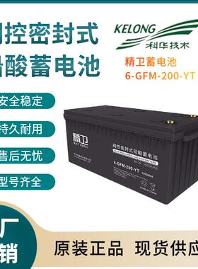 精卫蓄电池6-GFM-200-YT12V200AH紧急电源变电站紧急电源三年