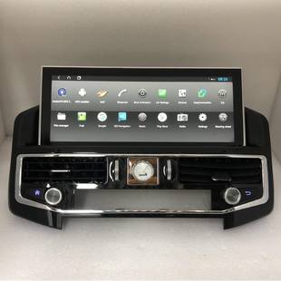 适用16 酷路泽12.3寸中控大屏安卓车载智能导航仪无线Carplay 21款