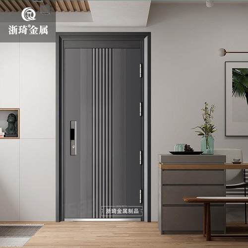 甲级防盗门安全门钢质大门现货家用仿铸铝入户门进户门单门出租房