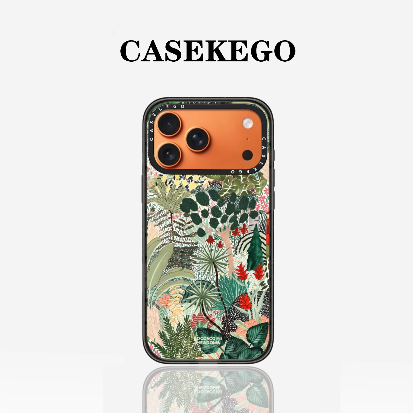 CASEKEGO繁花秘境Boccaccini Meadows适用iPhone17pro苹果16/15/14promax花卉手机壳小众艺术13/12磁吸保护套