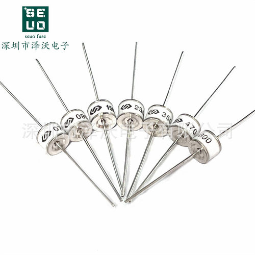 2RM600L-8陶瓷气体放电管8*6直插防70v-600V10KA体积电路保护