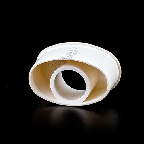 PVC63*25扁补心 扁管变25圆口直接 扁圆直接 58*35*25扁补心110扁