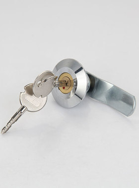 MS401铜芯十字锁 配电柜锁 配电柜门锁 配电箱锁通开防水锁