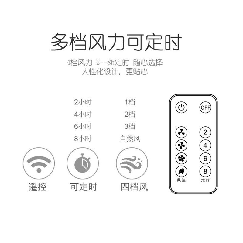 帐篷专用风扇蚊帐里面小风扇吊扇床挂钩免打孔无声工地宿舍电风扇