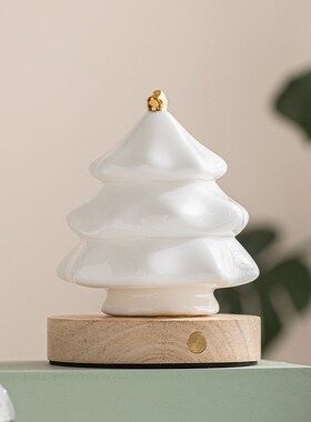 礼物圣诞树小夜灯摆件卧室睡眠灯新生婴儿喂奶护眼柔光起夜床头灯