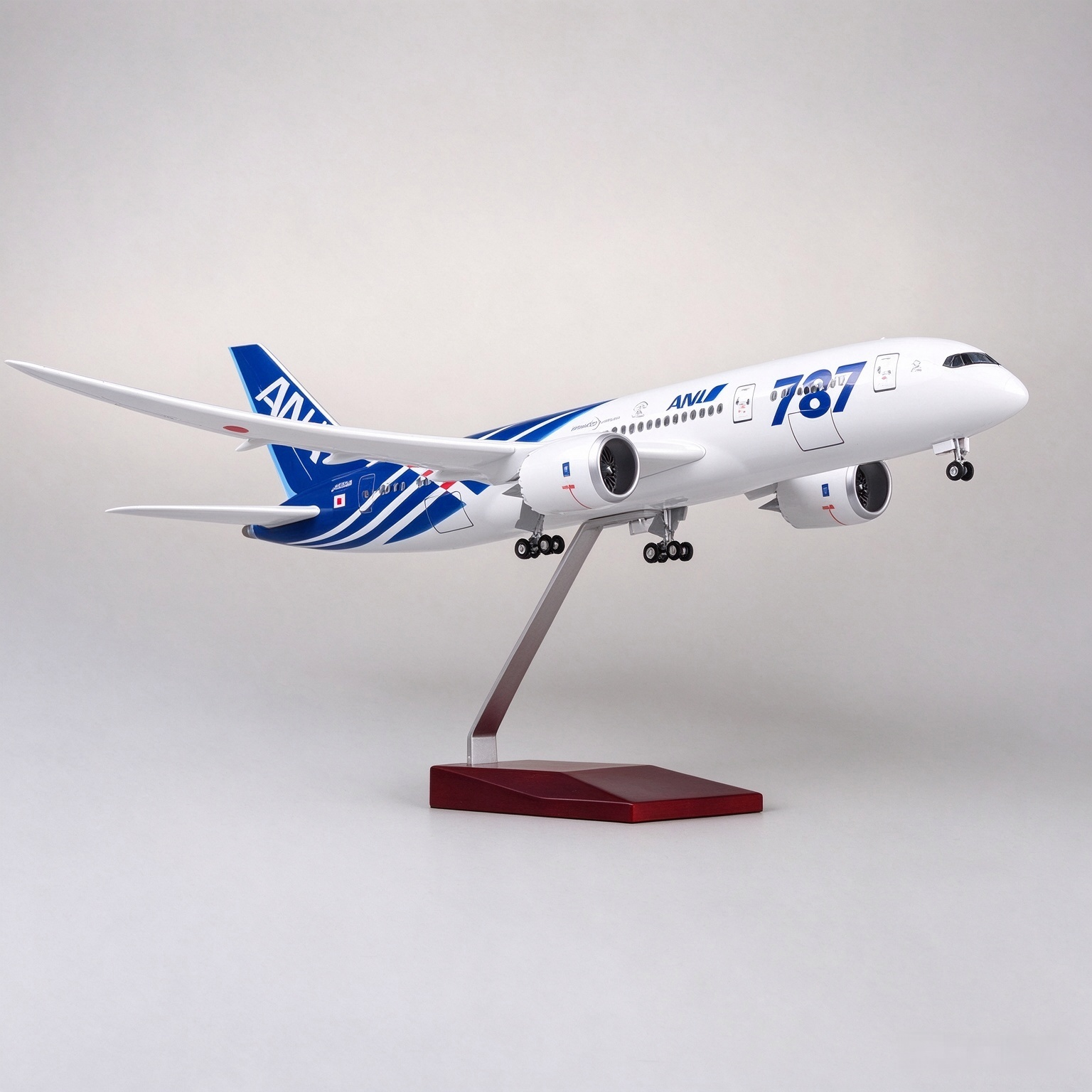 43CM日本全日空航空波音787仿真飞机模型拼装摆件送男生玩具礼物