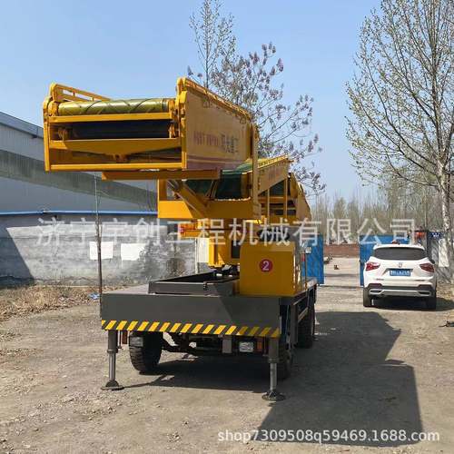 多功能装卸一体机粮食运输机物流货站传送设备火车装卸机货物装卸