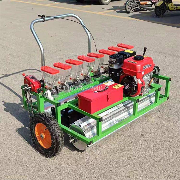 小型汽油款蔬菜播种机全自动家用小粒种子播种机汽油播种机价格