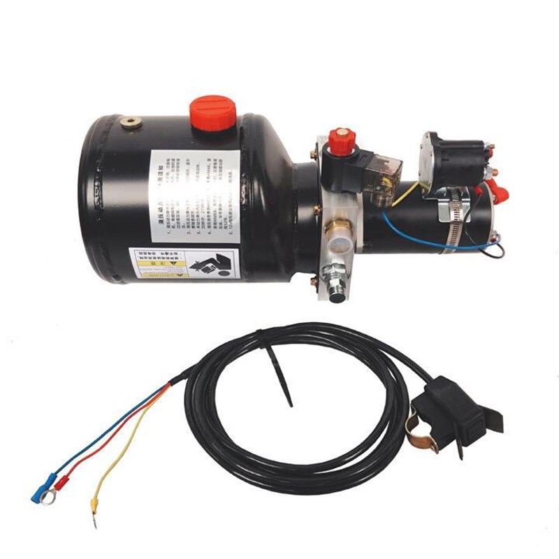 新品吨吨吨手动叉车油缸升降机改装电动液压搬运堆高车升高车油泵