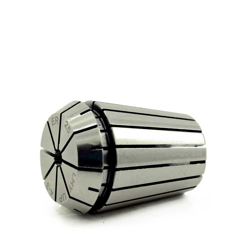 弹簧筒夹25数控钻夹高精度弹性夹头机床配件钻套精度0.005