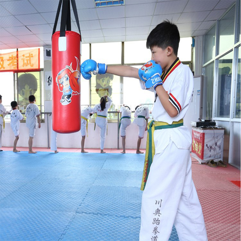 拳击手套儿童散打 家用跆拳道少儿拳套不倒翁少年武术训练手套