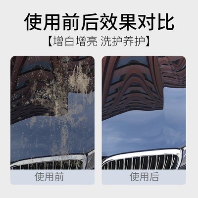 乔帮主洗车水蜡液洗车泡沫液强力去污高泡沫清洁剂喷壶工具套