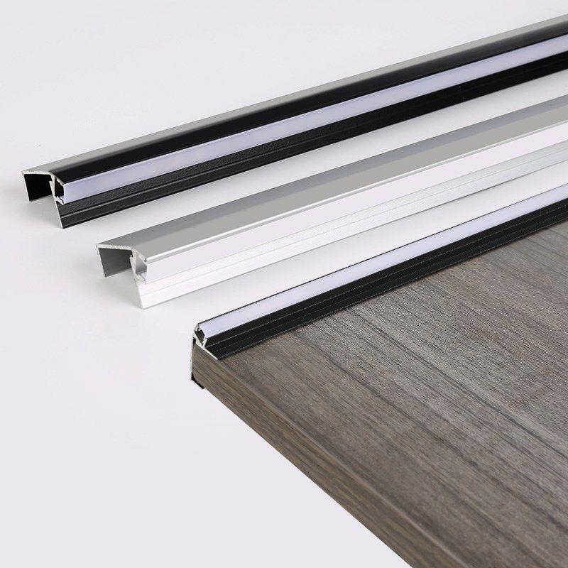 层板灯免开槽酒柜明装感应灯LED橱柜灯智能手扫鞋柜衣柜长条灯带