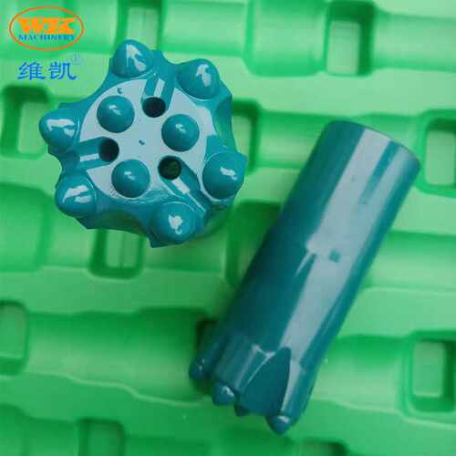 矿山钎具45R32钻头38R25螺纹隧道开山球齿钎头凿岩机钻头43/51mm