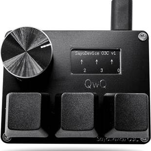 O3C osu阳极面板高质感磁轴游戏键盘旋钮自定义小键盘黑色粉色无