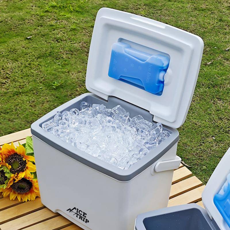 冰桶碎冰摆摊冰块存放冷藏冰淇淋专用冰箱装保温桶车载制冷箱子大