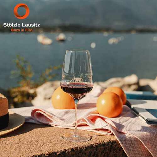 德国进口索雅特stolzle创世纪水晶玻璃红酒杯勃艮第杯高脚杯