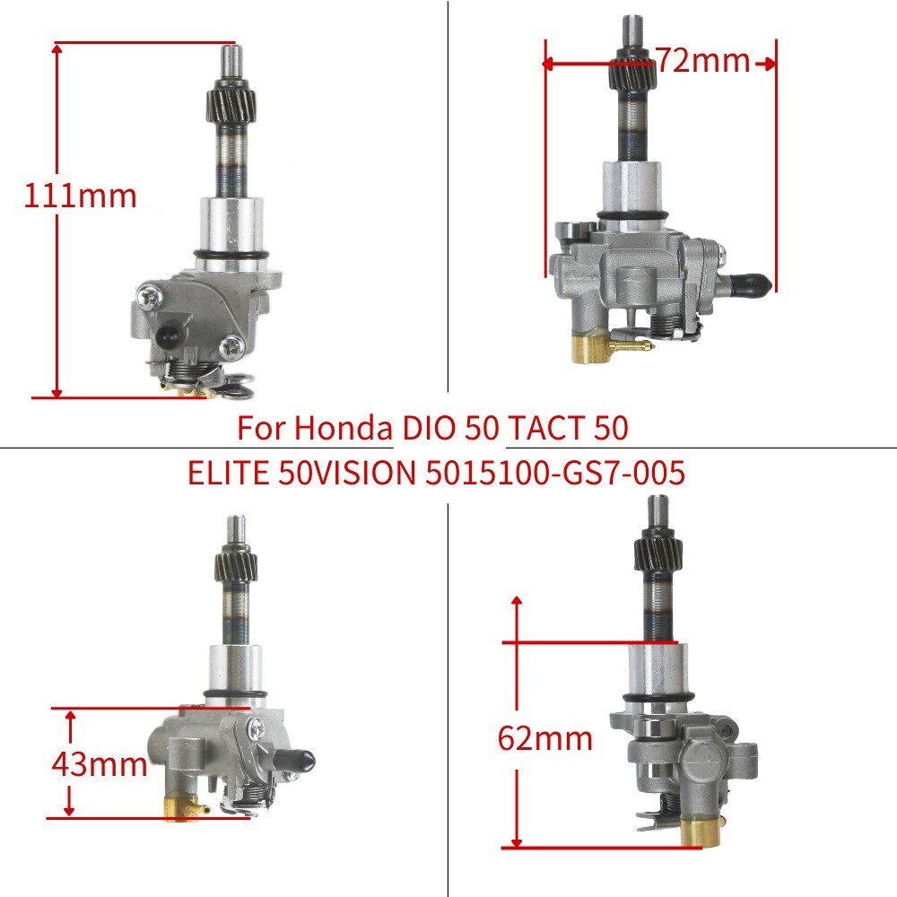 燃油泵DIO50 TACT50 ELITE 50 VISION 50-15100-GS7-005机油泵