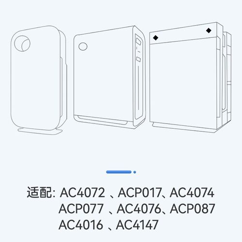 徽曦适配FY3107空气净化器AC4076/18/4074/4072/4016滤网4147滤芯