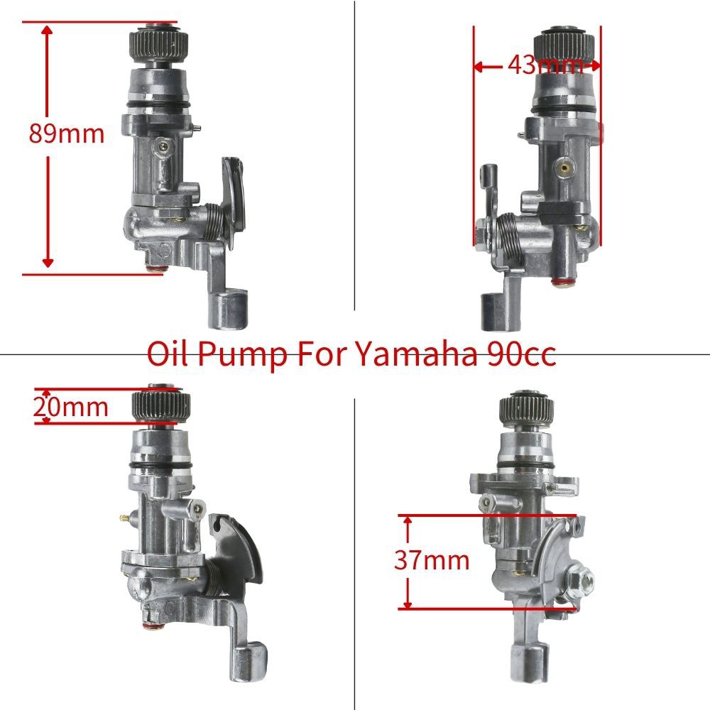 JOG90 AXIS90 BWS100油泵适用Yamaha 90cc XH 90 Malaguti F10