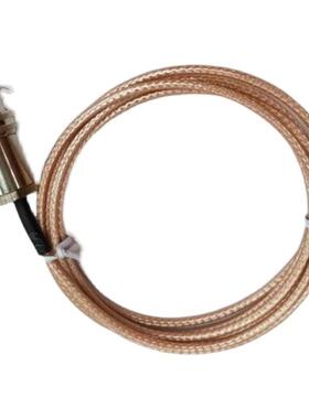 三同轴Triaxial-RG316镀银低噪音三同轴BNC公转同轴SMA母测试线