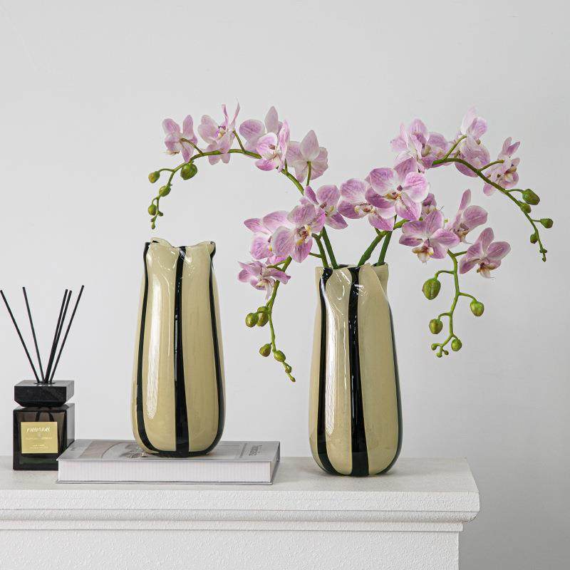 视远欧式云斑琉璃花瓶中古高级感轻奢创意插花摆件客厅玫瑰装饰品,纺织面料/辅料/配套,纺织机械配件,淘宝优惠券,粉丝福利购,淘宝优惠卷