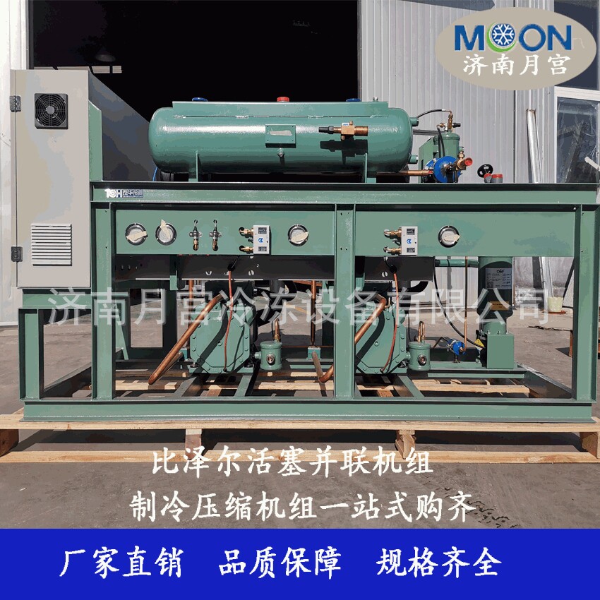 比泽尔活塞式并联压缩机组 冷冻设备冷库制冷机组