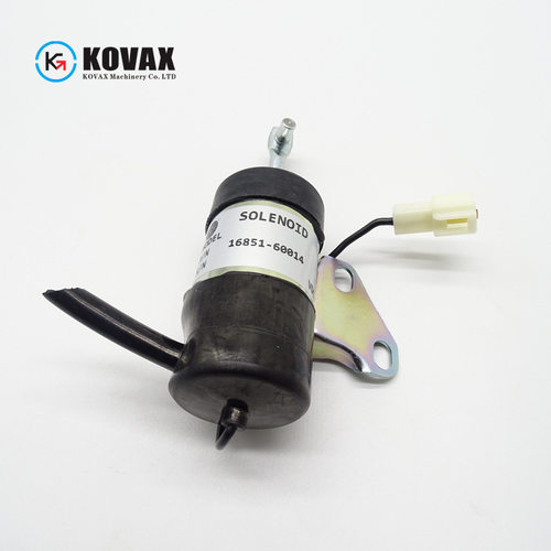 KOVAX 16851-60014挖掘机熄火开关D902 D722 RTV900熄火电磁阀