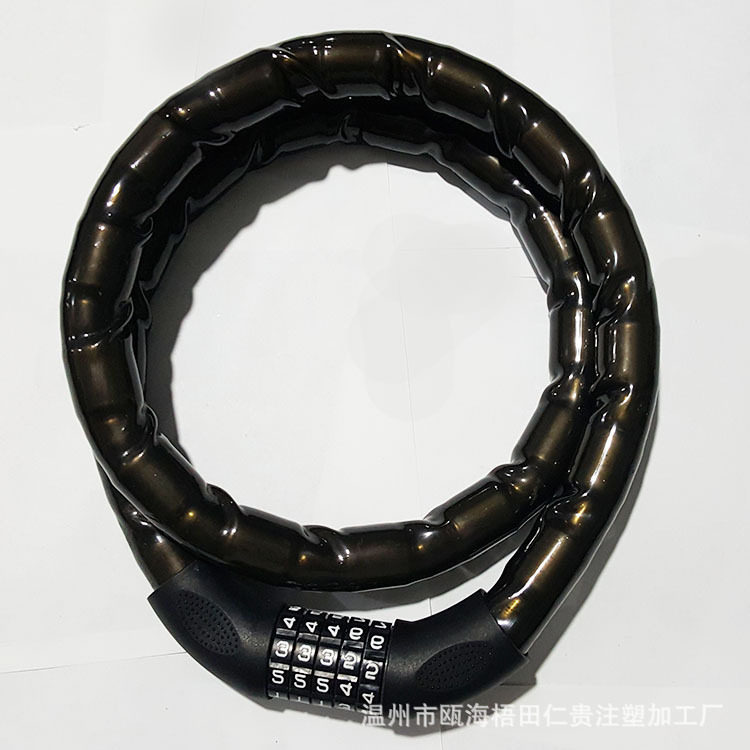 5019螺纹关节锁五位密码锁彩色锌合金数字自行车密码锁可加工