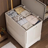 衣服收纳箱大容量超大家用翻盖整理箱2026新款 衣物被子专用储物柜