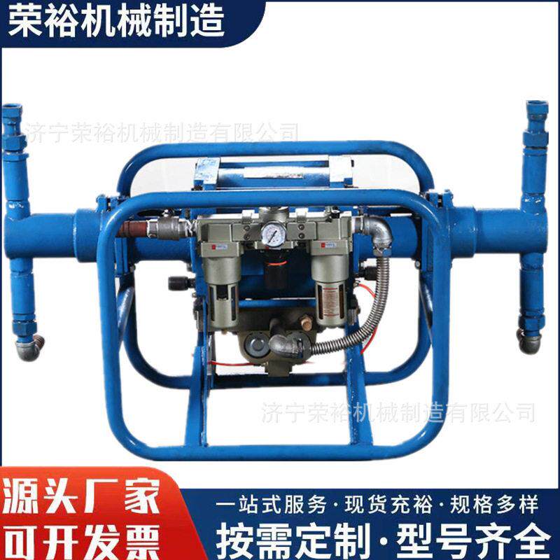 2ZBQ隧道用双液注水泥浆化学浆加固灌浆机井下防水堵漏气动注浆泵图片