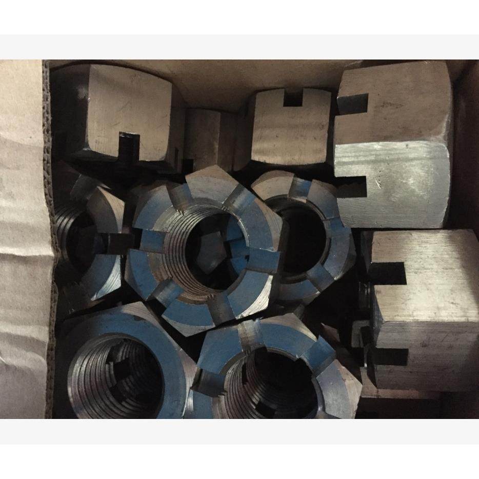 10.9级发黑45#GB6181六角开槽薄螺母M42*3开槽螺母,自行车/骑行装备/零配件,更多零件/配件,淘宝优惠券,粉丝福利购,淘宝优惠卷