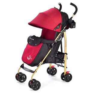 婴儿推车宝宝伞车可坐可躺折叠超轻便bb小孩遛娃神器保暖脚套