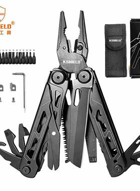 KSHIELD多功能工具钳户外多功能折叠钳子求生工具28合一钳子
