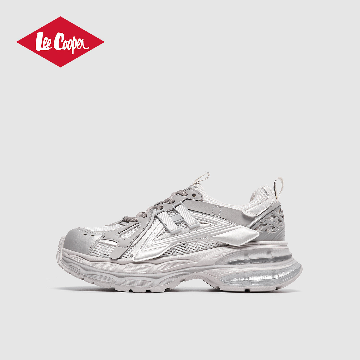 Lee Cooper复古老爹鞋女款2026新款春季厚底增高运动鞋