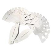 不锈铁29°英制美制30°公制米制ACME梯形螺纹样板T型螺距规牙规