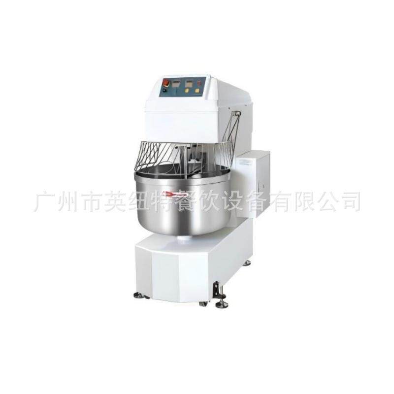 商用厨师机130升大容量双动双速拌馅和面机餐饮食堂面包厂用设备