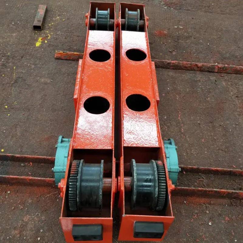 起重机端梁山东厂家工厂车间行车横梁电动行走地梁轨道轴承工程车