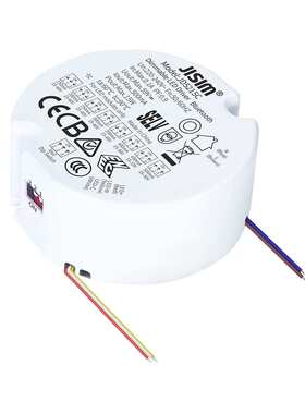 Casambi调光调色温驱动器圆形灌胶电源轨道灯电源12W15W18W20W25W