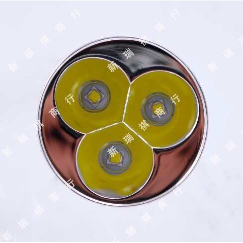 TrustFire3核CREEXMLT6L2LED白光TR-3L2手电筒灯头3800流明8.4V