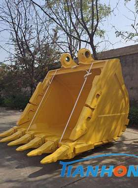 履带挖掘机挖斗 PC360-1.6方斗容岩石斗宽版型 可制作标准型 窄型