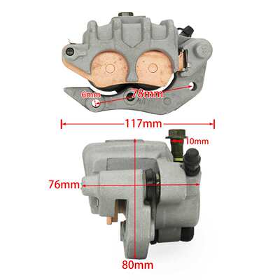 适用Honda CR125R CRF150F 230F 450R/ XR250R烧结前刹车下泵卡钳